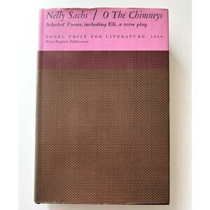 Nelly Sachs O The Chimneys 1966 Poems Hardback Book Dust Jacket